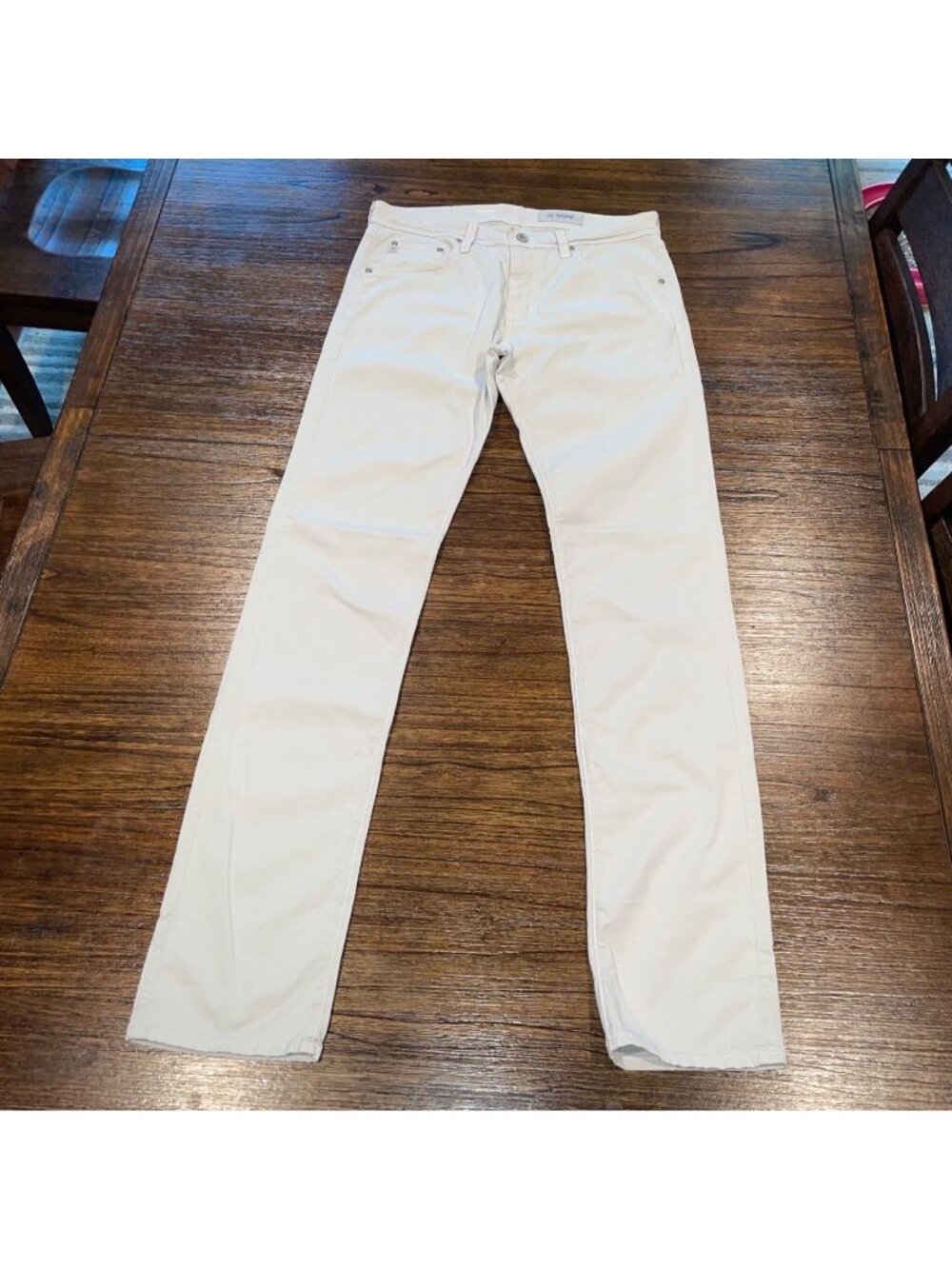 AG Nomad Modern Slim Pant 32x34 Light Gray Angelo Office Work Stretch Neutral